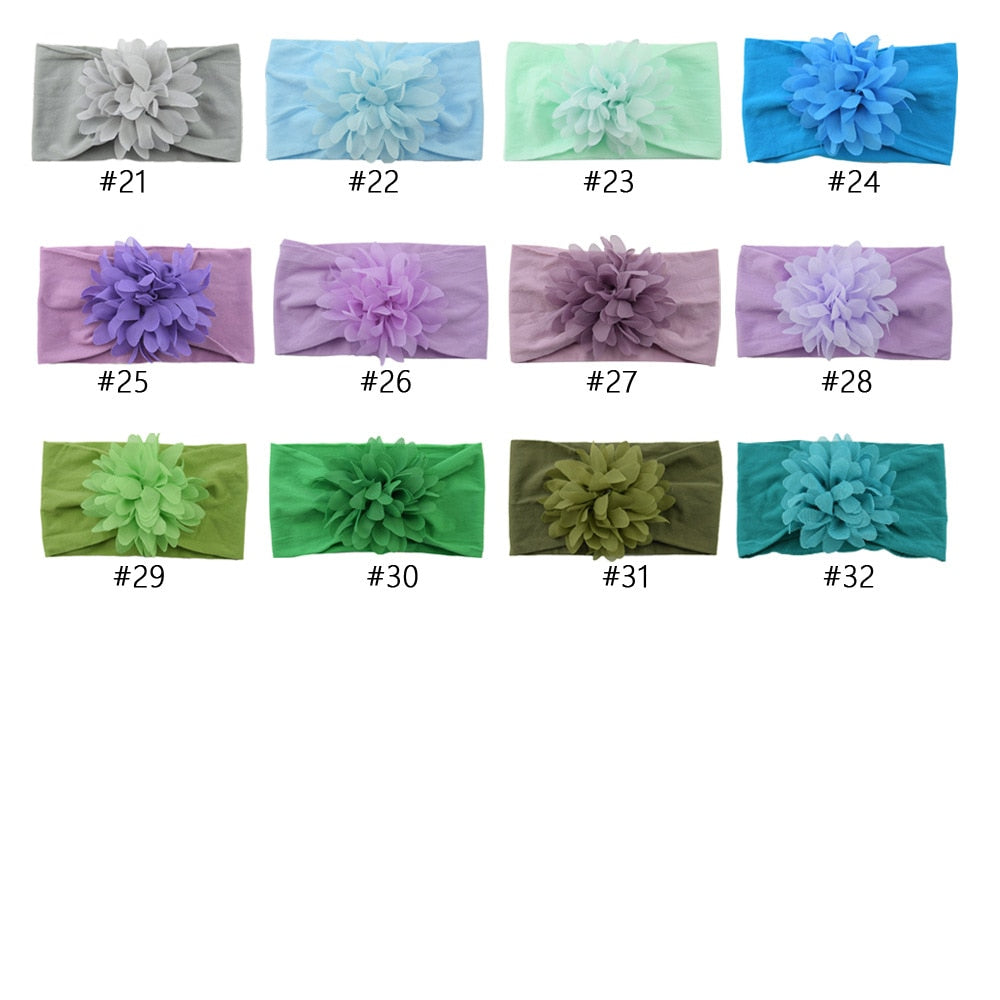 Baby Hair Accessories Nylon Headdress Children's Hair Band Infant Soft Hair Band Headband