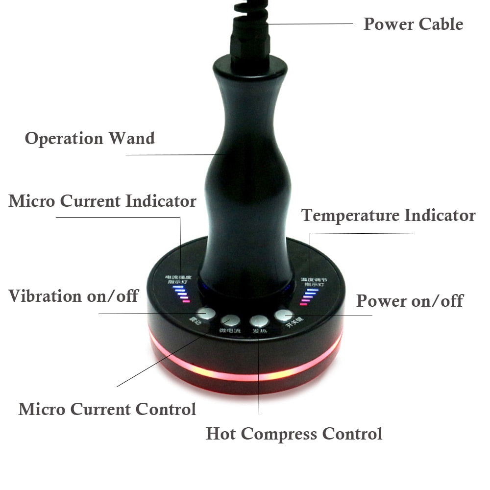 Electric Meridian Scraper Body Massager Detoxification
Warm Back Neck Massage Relax Pain Relief Health Care