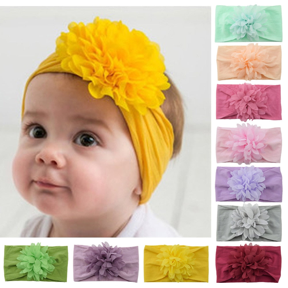 Baby Hair Accessories Nylon Headdress Children's Hair Band Infant Soft Hair Band Headband