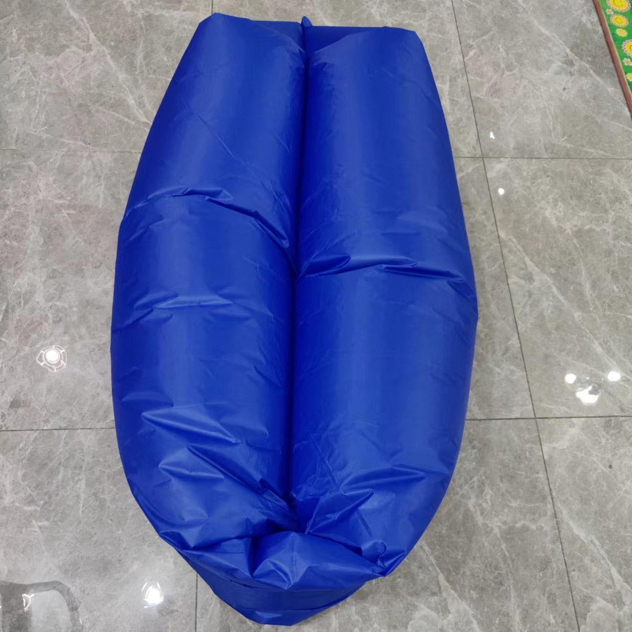 Camping chair Beach Inflatable Sofa Lazy Ultralight Inflatable Sofa Lounger Outdoor Furniture