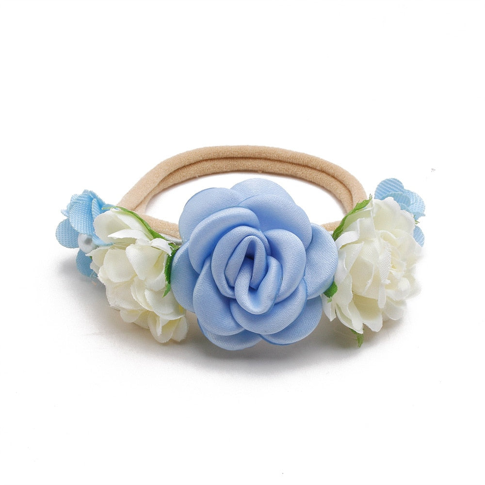 Baby Girl Headband Cute Baby Elastic Hair Band Newborn Head Flower Toddler Headband Headwear Kids Accessories