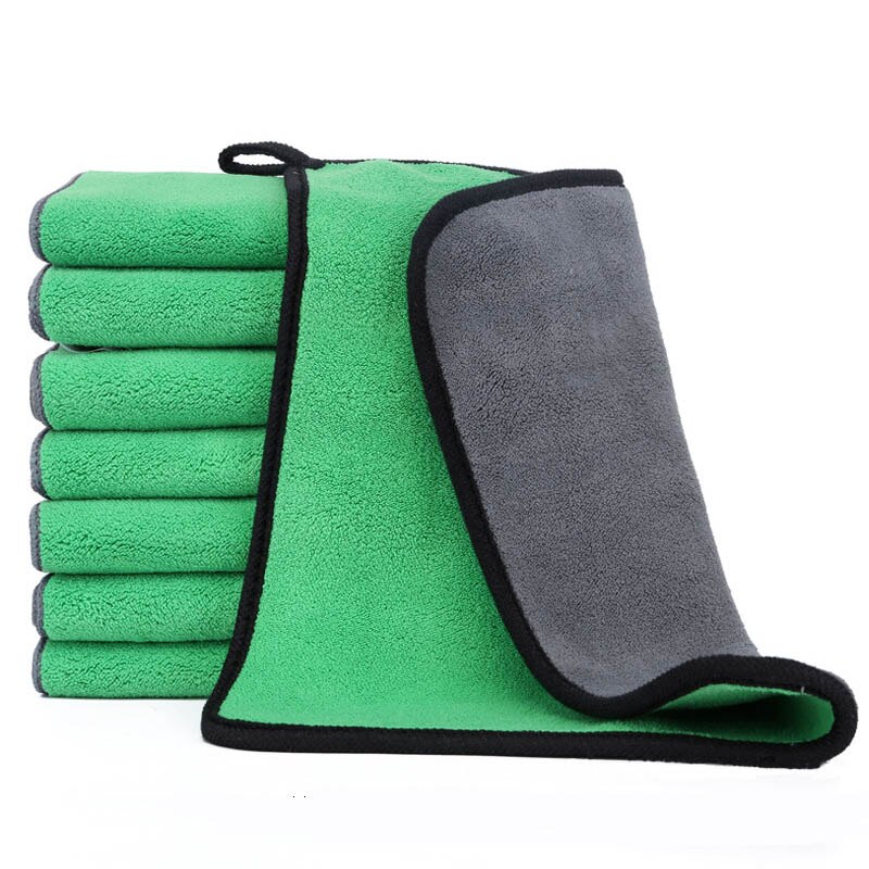 Soft Fleece Pet Towel Puppy Cat Bath Absorbent Quick-Drying Bath Towels Thickened Double-Sided