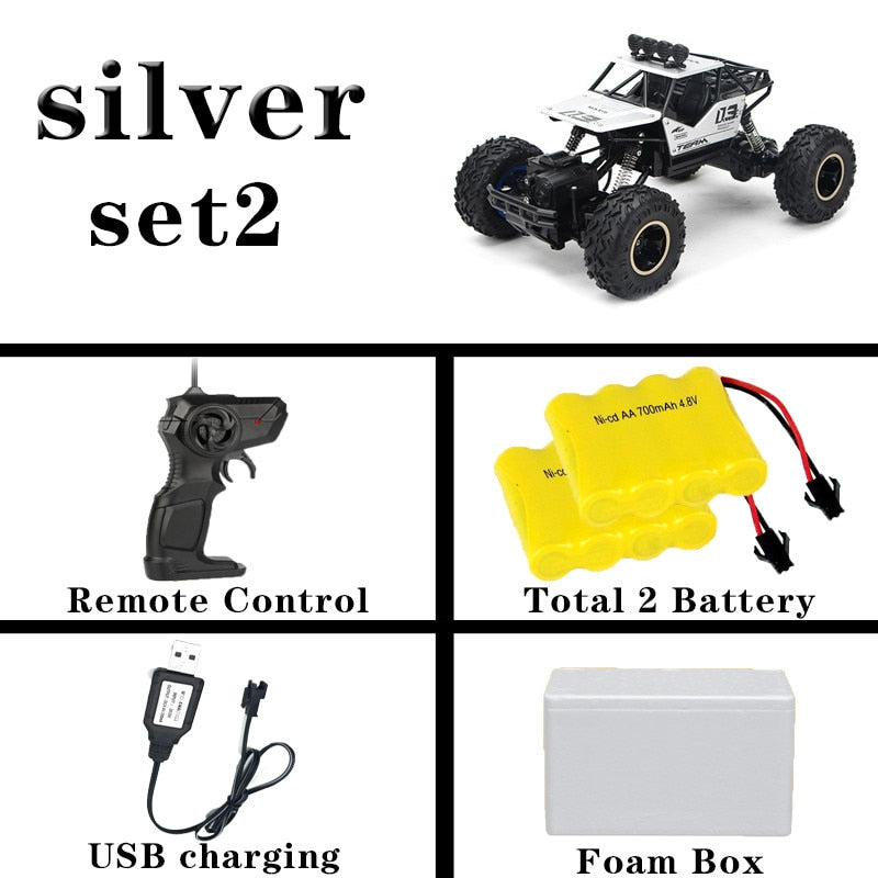 Big Carro 4WD RC Car Remote Control Toys Buggy High speed Cars Off-Road Trucks Toys for Children Gifts