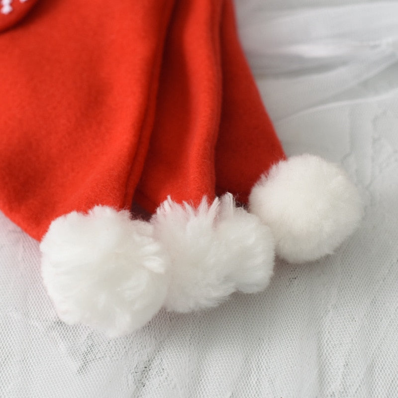 2022 Merry Christmas Hat Snowman ElK Santa Claus Hats For Kids Children Adult