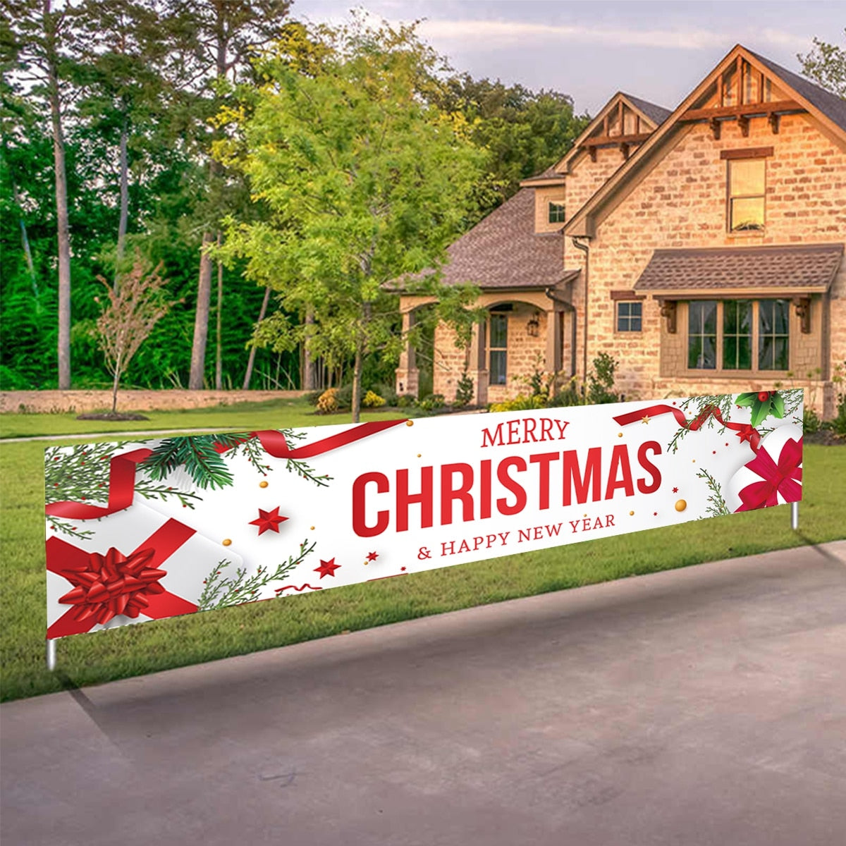 Christmas Outdoor Banner Merry Christmas Decorations For Home 2023