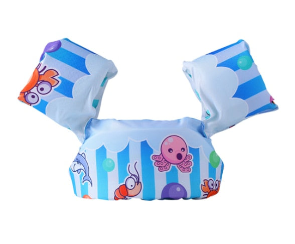 New Baby Swim Rings Puddle Jumper Baby Life Vest Child Life Jacket 2-6 Years Old Boy Girl Children Vest Form Polyester