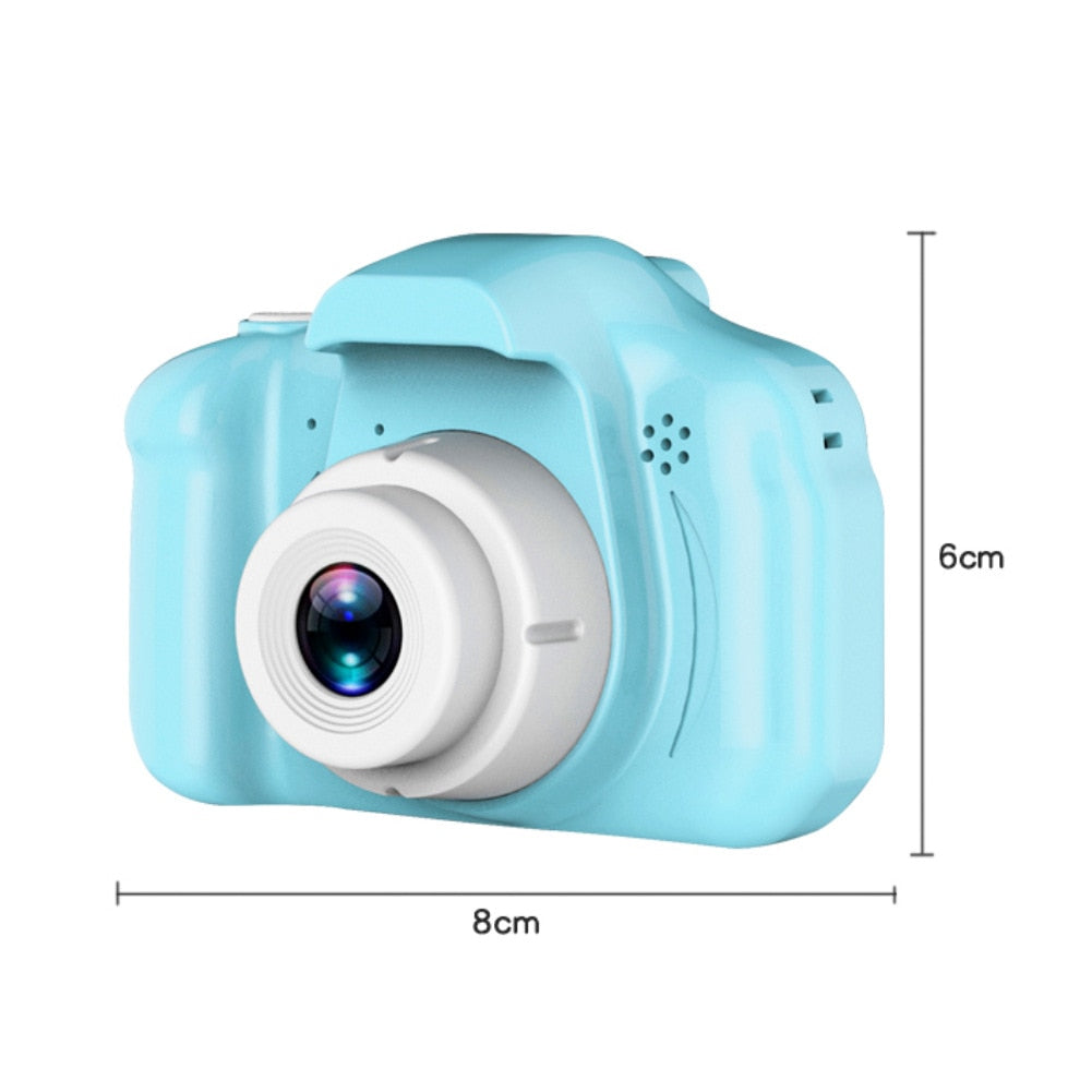 Children&#39;s Camera Waterproof 1080P HD Screen Camera Video Toy 8 Million Pixel Kids Cartoon Cute Camera Outdoor Photography Toy