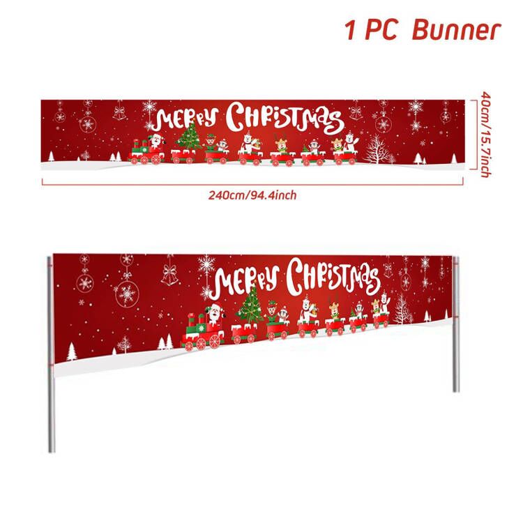 Christmas Outdoor Banner Merry Christmas Decorations For Home 2023