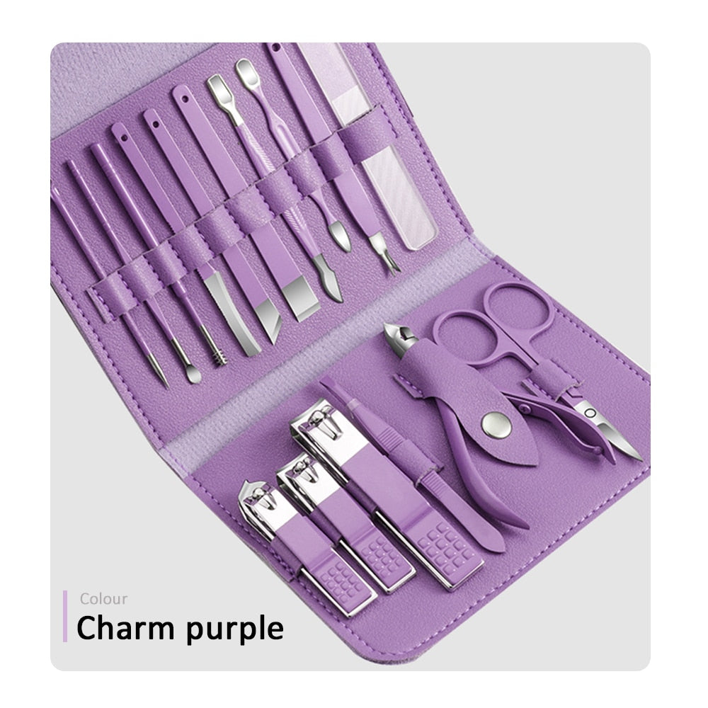 16pc Nail Clipper Kit