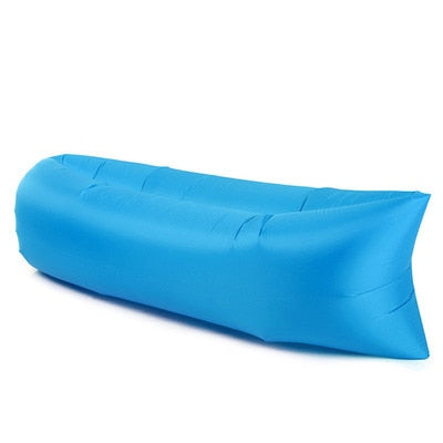 Trend Outdoor Products Fast Infaltable Air Sofa Bed Good Quality Sleeping Bag Inflatable Air Bag Lazy bag Beach Sofa 240*70cm