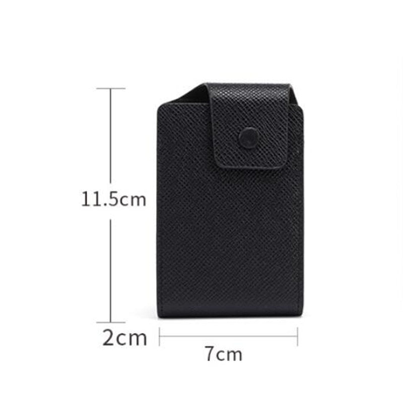 Men Credit Card Holder Leather Purse  Wallet for Credit ID Bank Card Holder Women Cardholder Cash Wallet