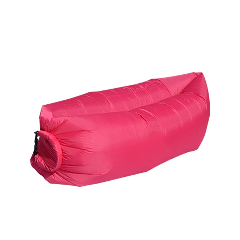 Trend Outdoor Products Fast Infaltable Air Sofa Bed Good Quality Sleeping Bag Inflatable Air Bag Lazy bag Beach Sofa 240*70cm