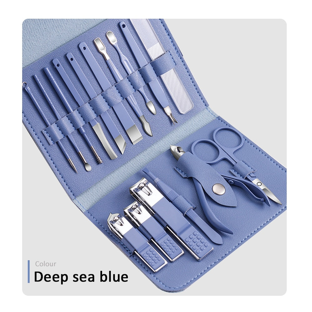 16pc Nail Clipper Kit