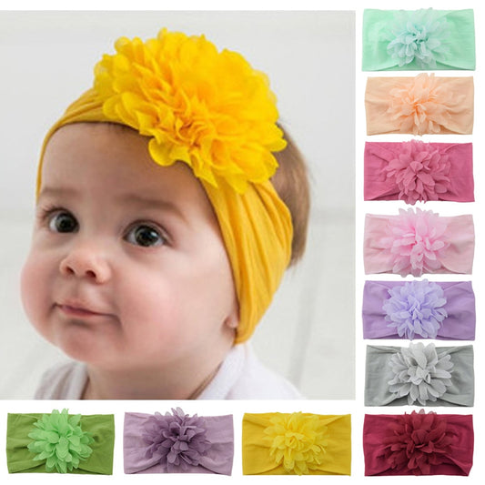 Baby Hair Accessories Nylon Headdress Children&#39;s Hair Band Infant Soft Hair Band Headband