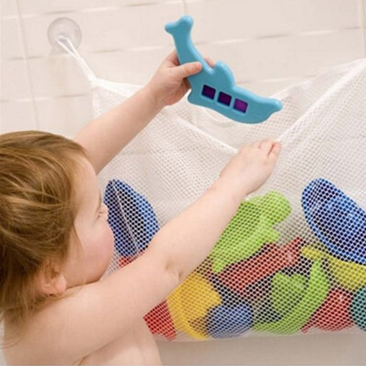 Baby Bathroom Mesh Bag For Bath Toys Bag Kids Basket Net Children