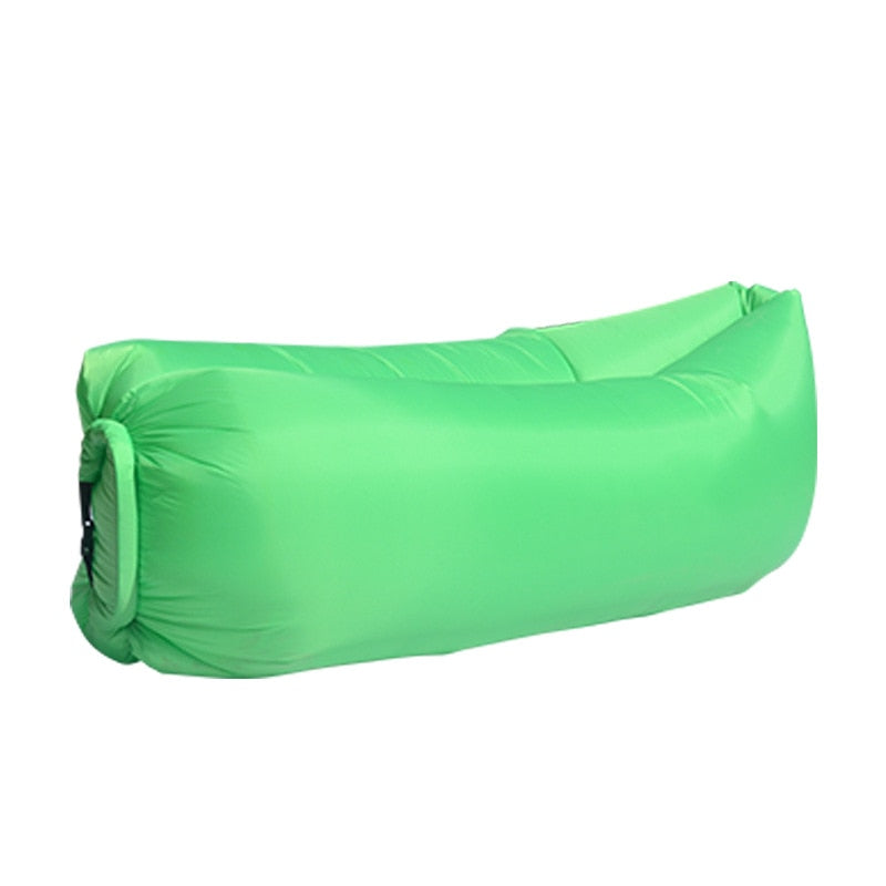 Trend Outdoor Products Fast Infaltable Air Sofa Bed Good Quality Sleeping Bag Inflatable Air Bag Lazy bag Beach Sofa 240*70cm