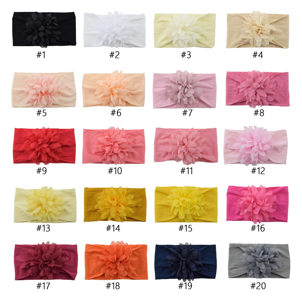 Baby Hair Accessories Nylon Headdress Children&#39;s Hair Band Infant Soft Hair Band Headband