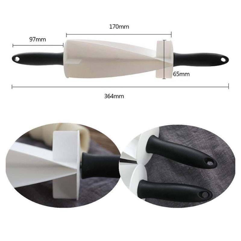 1 Pcs Making Croissant Bread Wheel Dough Pastry Cutting Knife