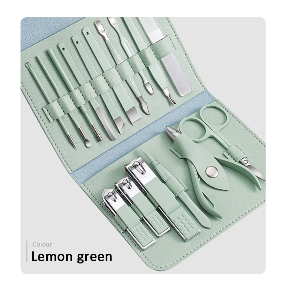 16pc Nail Clipper Kit