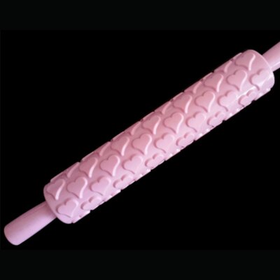 Non-stick Plastic Rolling Pins Embossing