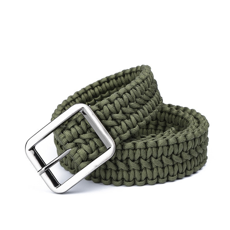 Paracord 550 Survival Belt Rope Hand Made Tactical Military Bracelet Outdoor Accessories Camping Hiking Equipment