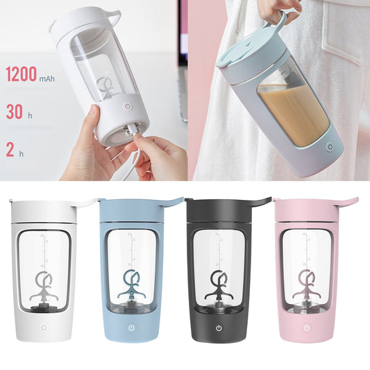 Rechargeable Shaker Bottle Portable Electric Mixer BPA Free