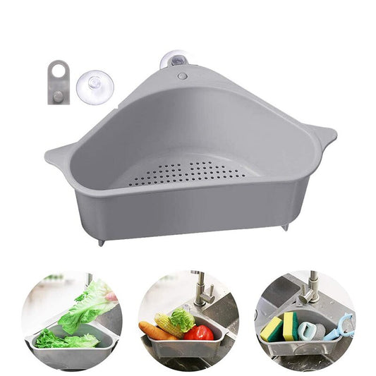 Triangular Sink Strainer Basket Kitchen