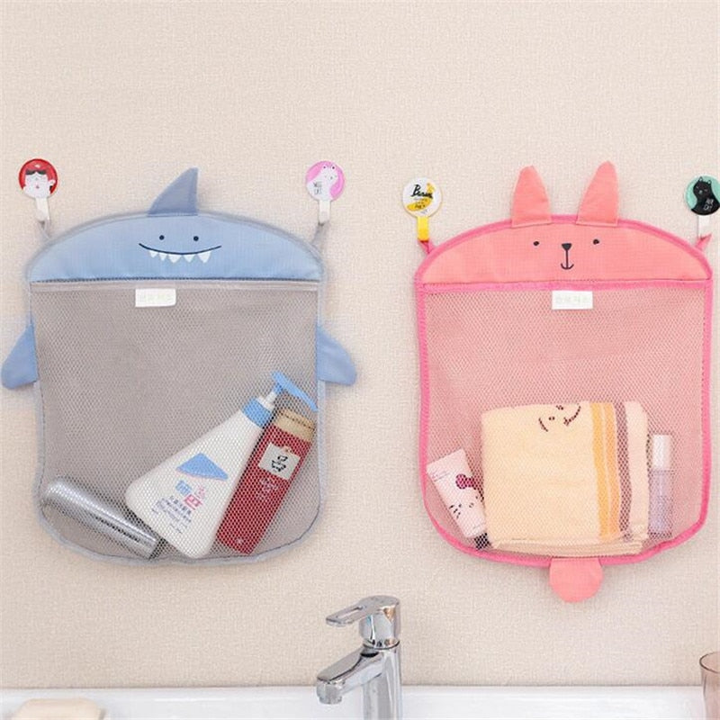 Baby Bathroom Mesh Bag For Bath Toys Bag Kids Basket Net Children