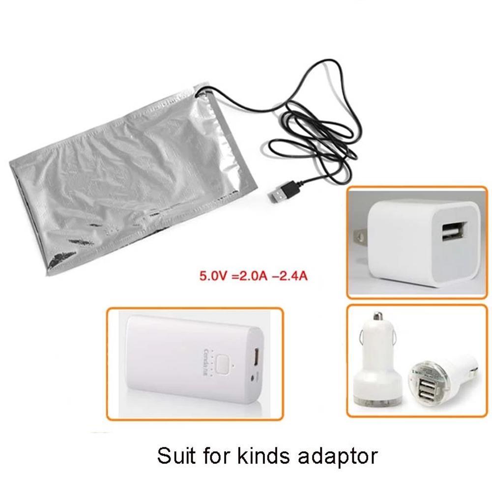 USB Thermostat Heat Preservation Plate for Lunch Bag Milk Bottle Lunch Box DIY Thermal Heater Pad Warmer Food Plate