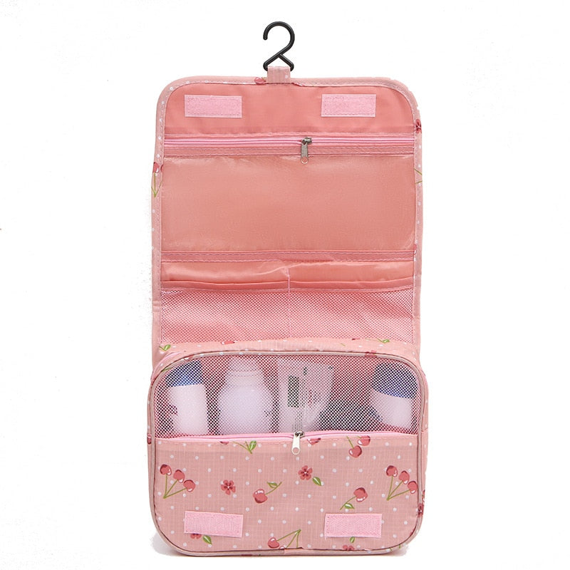 Waterproof Foldable Cosmetic Bag Women Travel Makeup Bag T