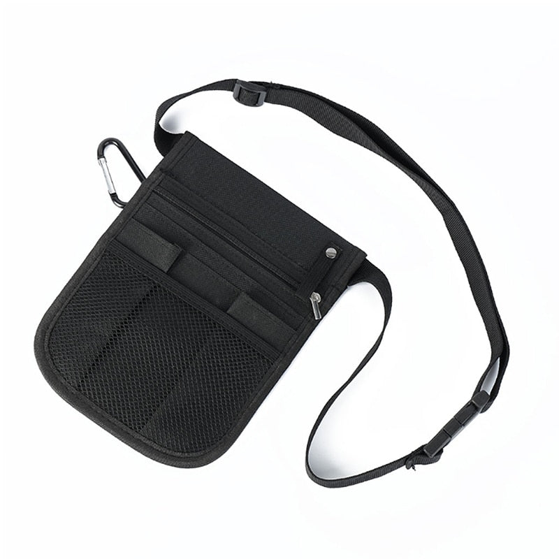 Men Women Nurse Fanny Pack Purse Nursing Belt Organizer Waist Bag Nurse Scissors Care Kit Tool Case