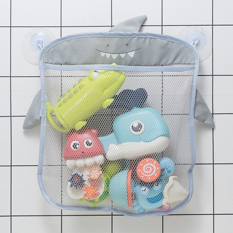 Baby Bathroom Mesh Bag For Bath Toys Bag Kids Basket Net Children