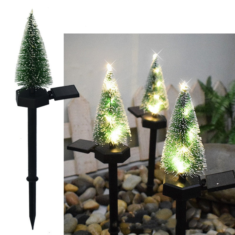 Solar Garden Lights Snowman Christmas Decoration Waterproof Solar Led Light Outdoor Post Lamp Lawn Landscape Led Solar Lighting