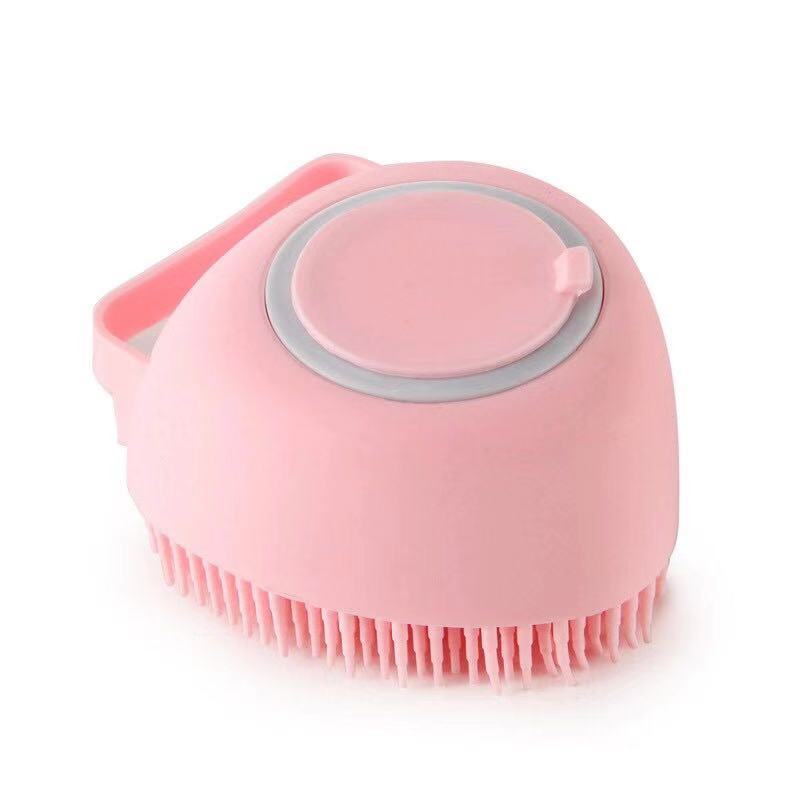 Dog Cat Bath Massage  Brush Soft  Silicone