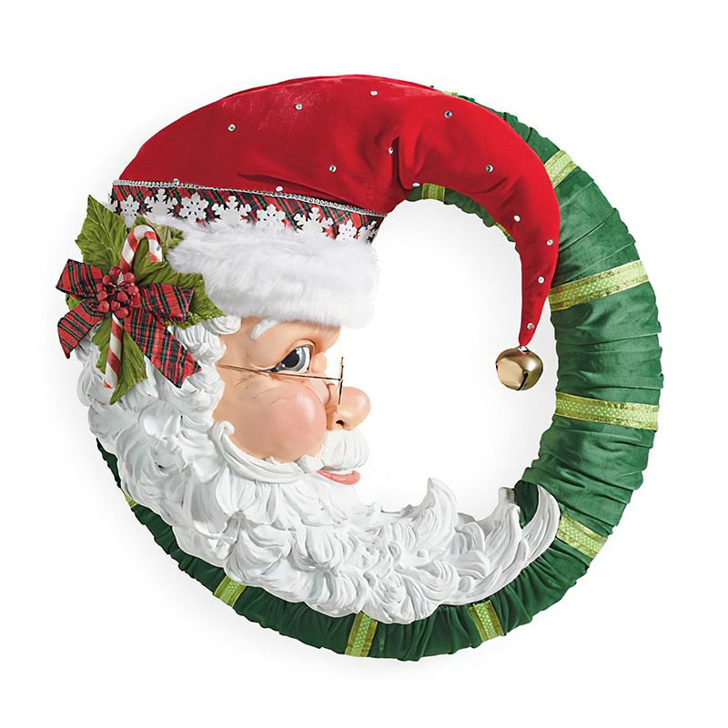 20*30CM Christmas Window Wall Stickers Christmas Tree Snowman Santa Claus Wreath Decorations Home Winter Ornaments New Year 2023