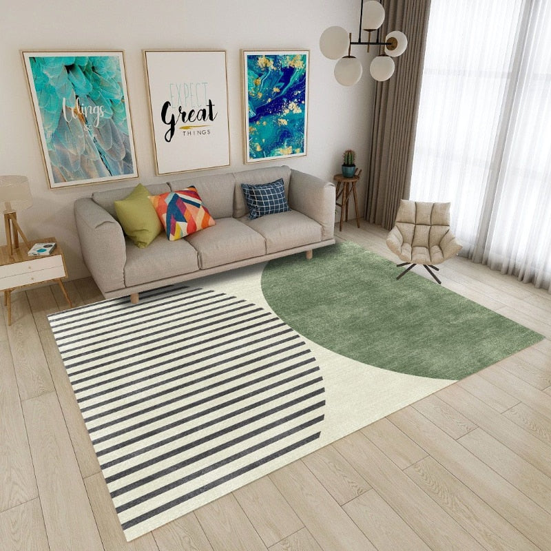 Nordic Luxury Carpet Living Room Big Size 200x300 Decoration Home Anti-skid Floor Mats