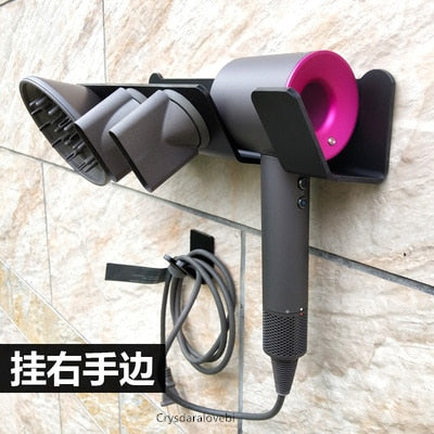 Supersonic Hair Dryer Holder Bathroom Storage Organizer Shelf for Wall Mount Bathroom Hardware Accessories For Dyson