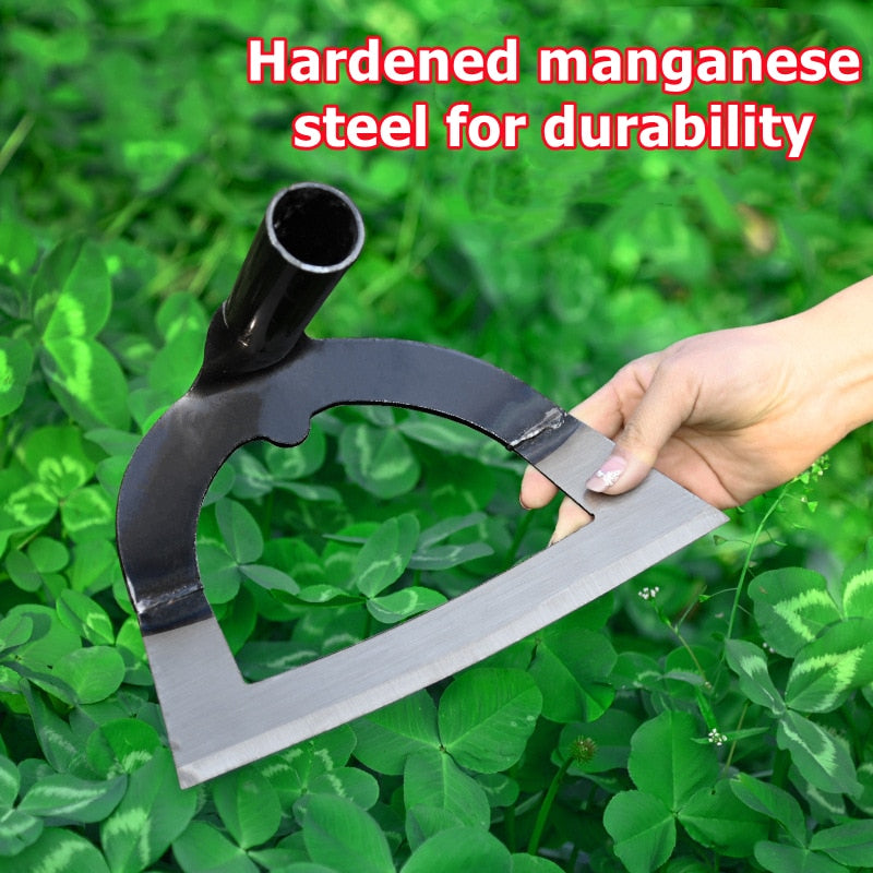 Hollow Hoe Weeding Rake Labor-saving Weeding &amp; Loosening Soil Artifact Harrow Handheld steel weeding hoe