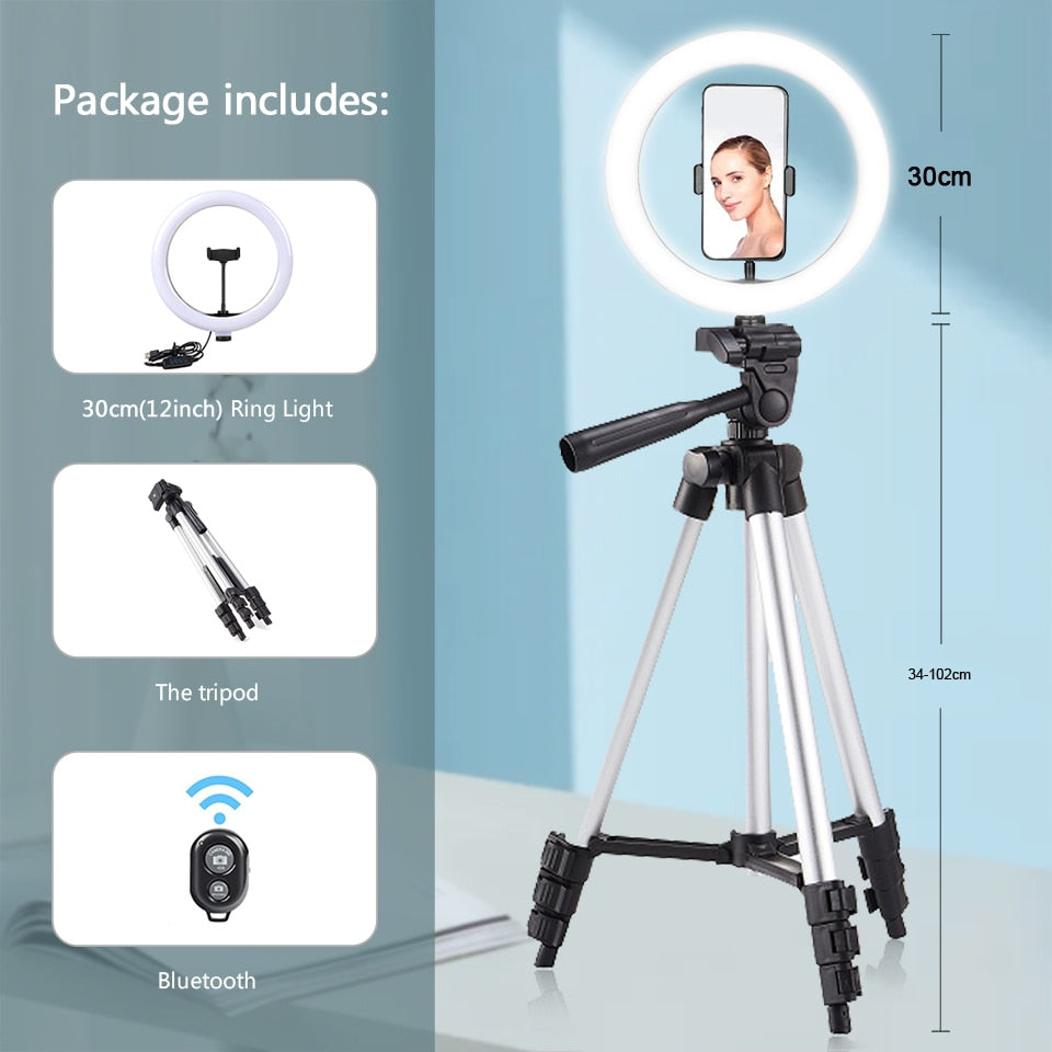 26cm Photo Ring light Led Selfie