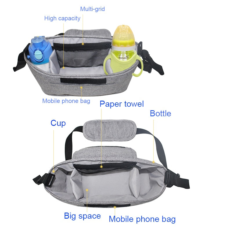 Stroller Bag Pram Stroller Organizer Baby Stroller Accessories Stroller Cup Holder Cover Baby Buggy Winter Baby Accessories