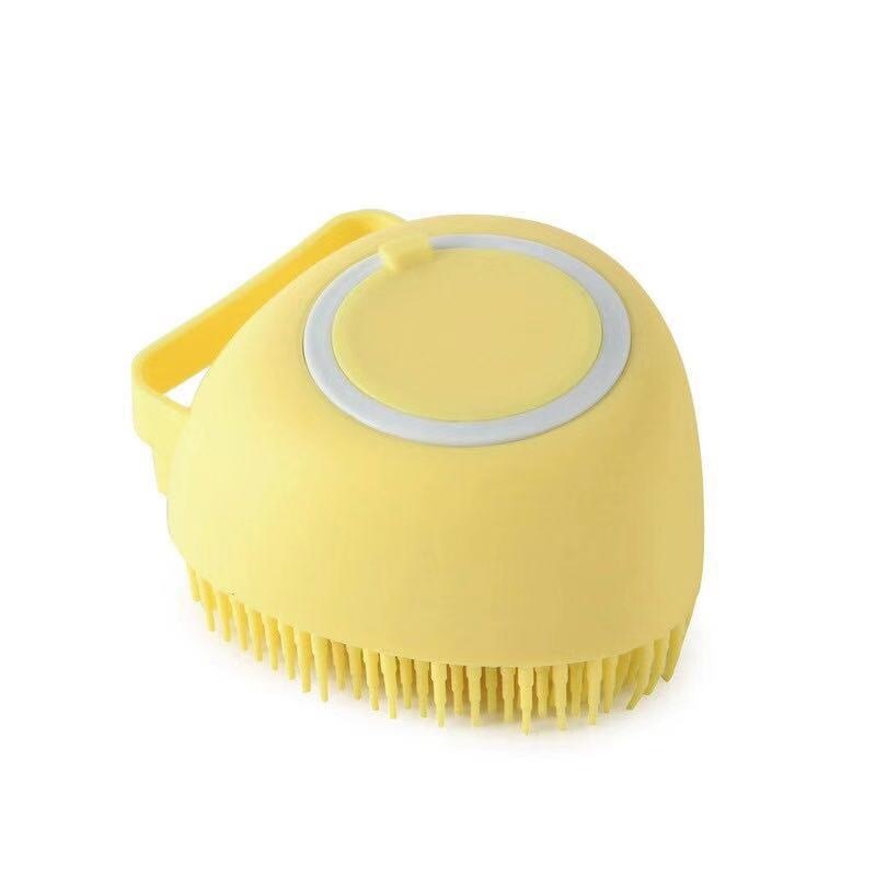 Dog Cat Bath Massage  Brush Soft  Silicone