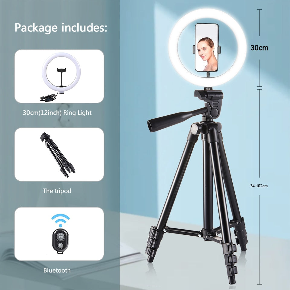 26cm Photo Ring light Led Selfie