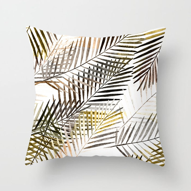 45x45cm Geometric Cushion Cover Abstract Color Block Grids Pillow Case for Living Room Sofa