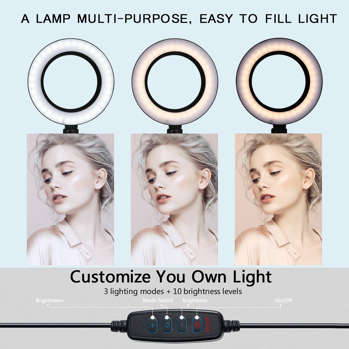 26cm Photo Ring light Led Selfie