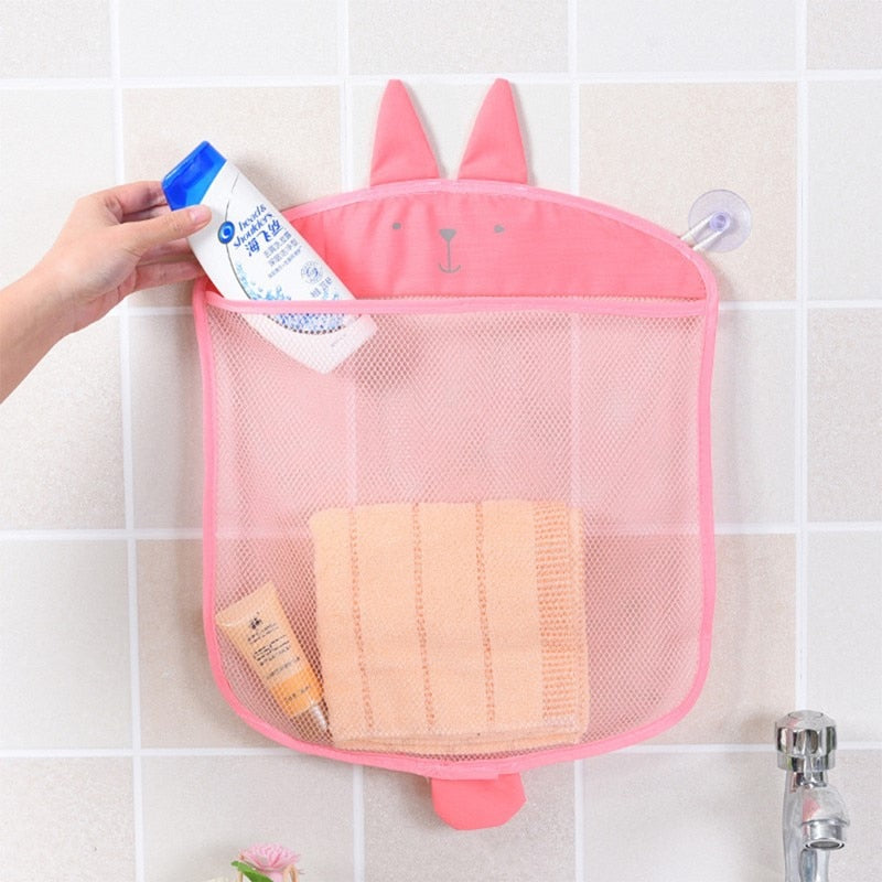 Baby Bathroom Mesh Bag For Bath Toys Bag Kids Basket Net Children