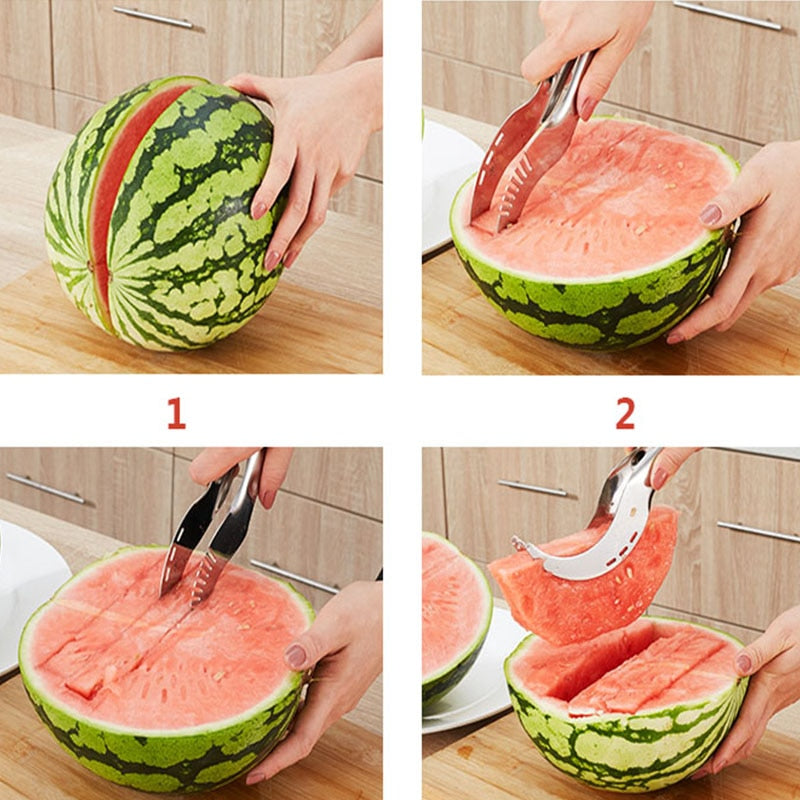 304 Stainless Steel Watermelon Artifact Slicing Knife kitchen Accessories Gadgets Knife Corer Fruit And Vegetable Tools