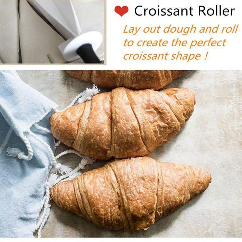 1 Pcs Making Croissant Bread Wheel Dough Pastry Cutting Knife