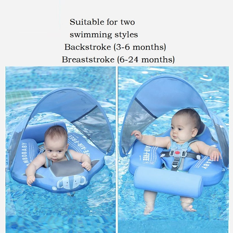 Mambobaby Baby Float Waist Swimming Rings Toddler Non-Inflatable Buoy Swim