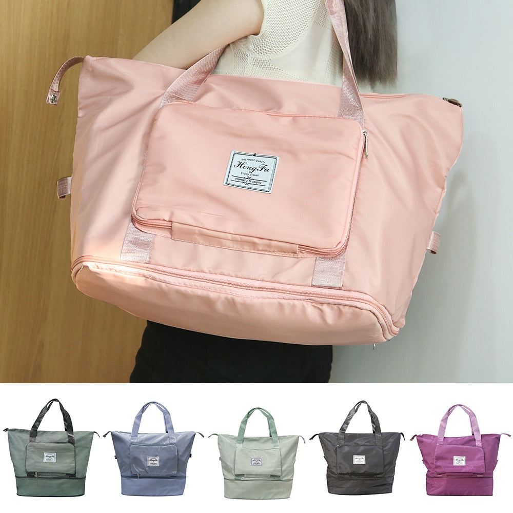 Wet Dry Separation Sports Tote   Women Storage Bag