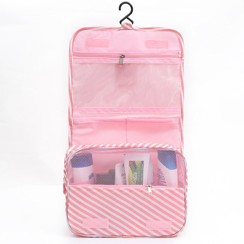 Waterproof Foldable Cosmetic Bag Women Travel Makeup Bag T